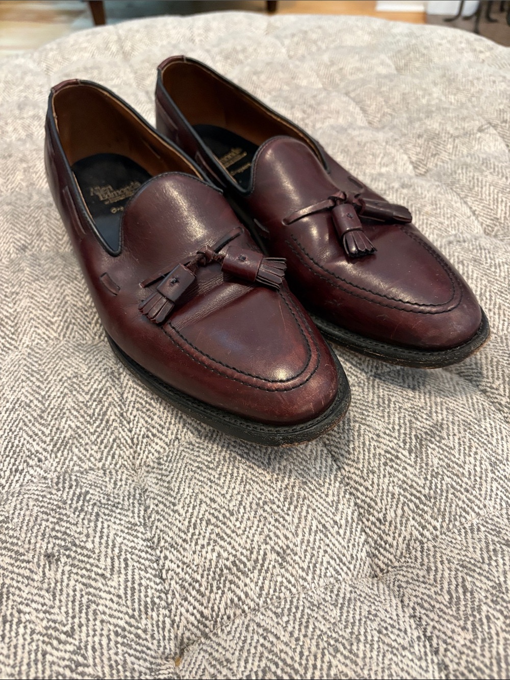 Allen Edmonds Grayson loafers size 10.5 2A